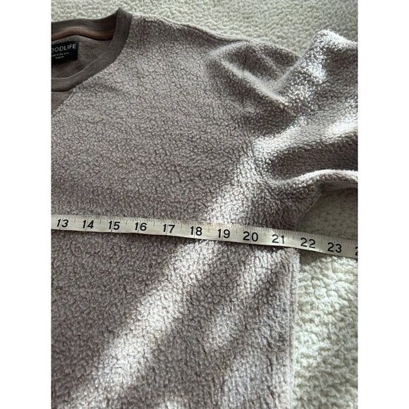 Goodlife Reverso Fleece Sweatshirt Macchiato Brown Size M - Picture 10 of 10